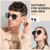 Cyxus Sunglasses Round Men Women Retro Polarised Sunglasses Outdoor UV