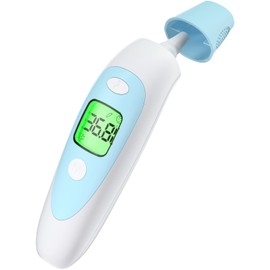 [2023] AILE Digital Thermometer for Kids and Adults，Temperature Thermometer for Home Thermometer indoor - ear Thermometer for Children 3-in-1 Mode with Fever Alarm, Memory Function Baby Thermometers