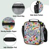 Lunch Box for Boys Girls - Autism Awareness Heart Reusable