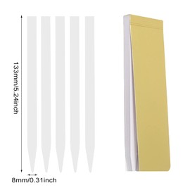 Honbay 100PCS Disposable Perfume Test Strips Classic Style Essential Oils Paper Test Strips Smelling Test Paper White Testing Strips Aromatherapy Fragrance Tester Strips