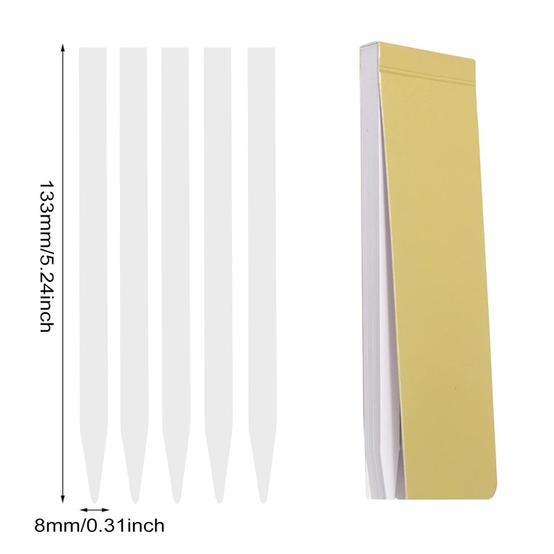 Honbay 100PCS Disposable Perfume Test Strips Classic Style Essential Oils