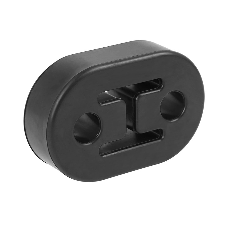 X AUTOHAUX 4pcs 2 Holes 12mm Dia Car Exhaust Hanger