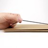 D.RECT - Pack of 6 Cardboard Document Folder Kraft Cardboard
