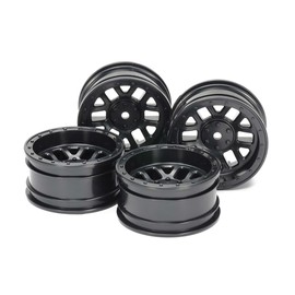 TAMIYA CC-02 12-Sp. Rims 26 mm SW Offset + 6 | Pack of 4 | RC Rims #300051686