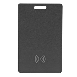 Wallet Tracker Card, Ultra Thin Device to Prevent Loss When Wireless Charging, Supports NFC Access Card Function, Wireless Wallet Finder for Charging, 100 mAh