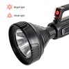 Rechargeable Flashlights Irradiation Distance Far Long Battery Life 3 Levels