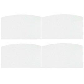 Shoe Heel Wear Hole Prevention Patch Insert/Repair Kit for 2 Pairs (White)