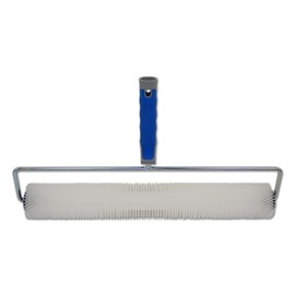 DEWEPRO® Spiked Roller Diameter 75 mm x 500 mm Width - Hand Spiked Roller with 17 mm Spike Length - Bleeder Roller, Bleeding Roller - Professional Quality Hedgehog Roller