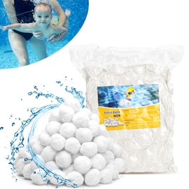 Filter Balls Pool Filter Balls for Sand Filter System Pool 200 g Filter Balls for Pool Replacement for 5.6 kg Filter Sand Suitable for Pool Filter Swimming Pool Filter System Pool Cleaning Pool