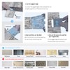 Art3d 3.5" x 11.4" x 0.18" (Pack Of 10) Wall
