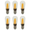 E12 LED Candelabra Light Bulbs 3W Navigation Lights T6 Clear