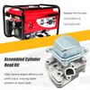 DUZFOREI 12210-ZL0-405 Assembled Cylinder Head Kit, Including Muffler Studs and
