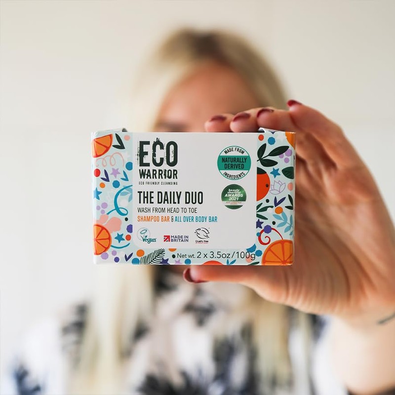 Eco Warrior Daily Duo Shampoo & Soap Bar Gift Pack
