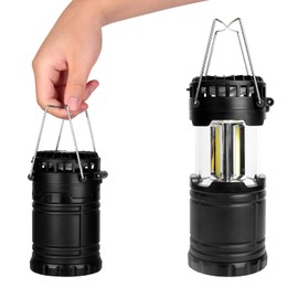 EAXUS CampLite Breeze 2in1 Campinglampe & Ventilator | 3W COB LED | Pop-Up Design | Schiebbar | Tragbar | Zeltlampe für Outdoor