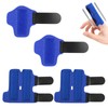 ExcellaElite Finger Splints for Arthritis 4 PCS Adjustable Pinky Splint,Thumb