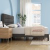 Twolike King Bed Frames with Headboard,Modern Upholstered Platforms Bed,and Strong
