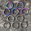 CLAN Titanium Key Ring Set of 2 Colors Light Weight