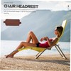 Parliky Beach Chair Head Cushion Easy Install Lumbar Pillow Compact