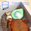 Fruit Vegetable Washing Machine ABS Household Capsule Shape Food Purifier
