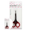 Professional Beauty Scissors and Thinning Shears Set Eyebrow Trimming 3ea
