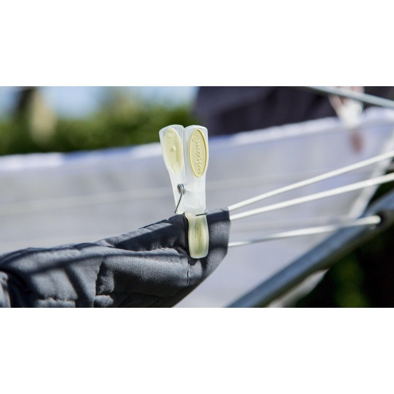 Wham Soft Grip Clothes Pegs, 20 pegs