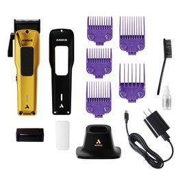 Andis 562312 Phenom Professional Corded/Cordless Hair Clipper, Adjustable Phaze Blade, Close Cutting, Gold