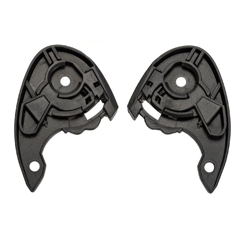 amangul 1 Pair Motorcycle Helmet Visor Base Plate Lens Holder