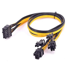 cablecc 12Pin to ATX Dual 8Pin & 6Pin Splitter GPU Graphics Card Modular Power Supply Cable for 3080 3090 AX850 AX750 AX650