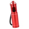 Portable Pocket Ashtray with Keychain Lanyard Retractable Circular Aluminium Alloy