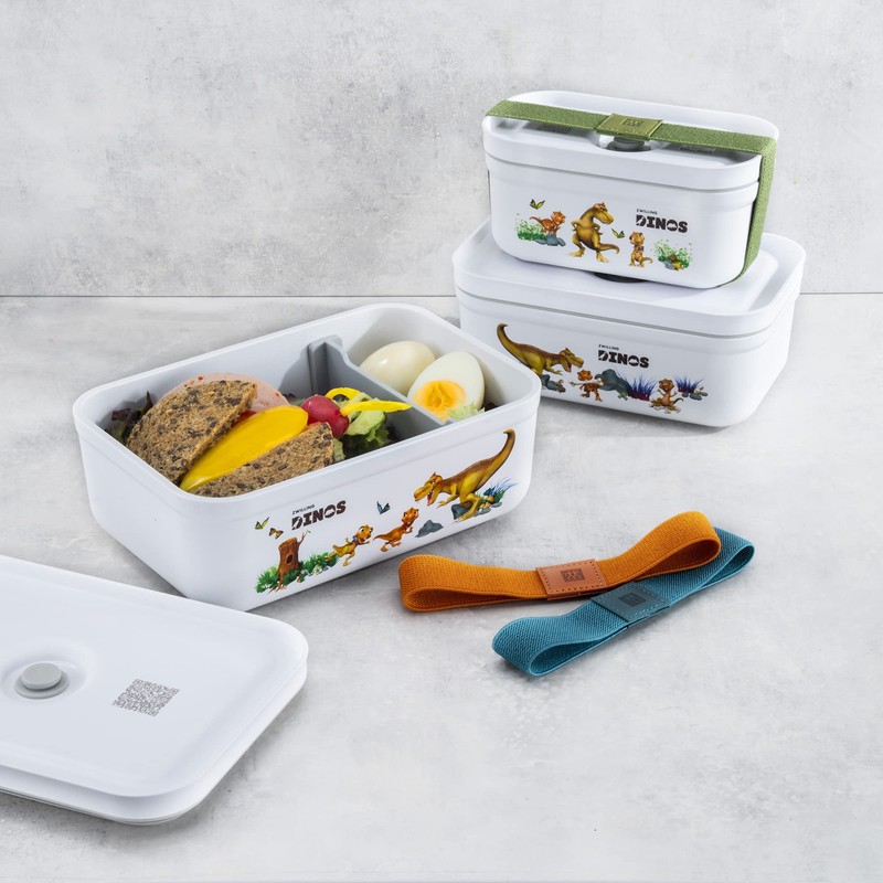 ZWILLING Fresh & Save Dinos Plastic Lunch Box Medium, Airtight