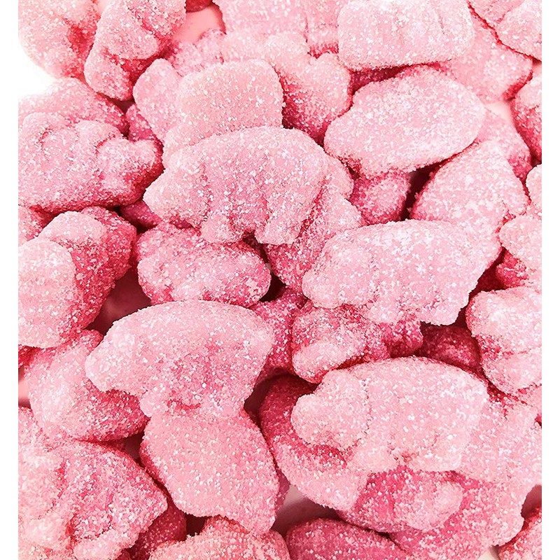SweetGourmet Sour Strawberry Piglets | Mini Pigs Gummi Candy |
