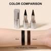 MooGlamor 2 Pcs Black Eyeliner Gel Pen Eyeshadow Stick