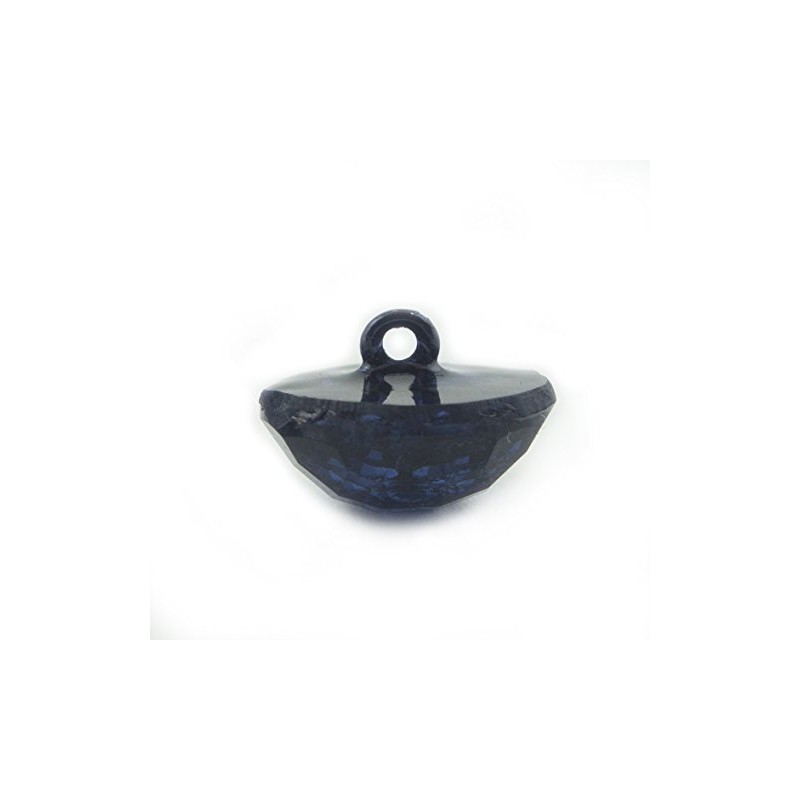 HAND® No.040 Midnight Blue Luxurious Fashion Crystal Buttons 20 mm