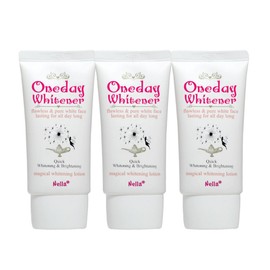 Nella One Day Whitener Magical Whitening Lotion 40ml *3 Pack