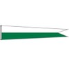 Dori Pennant Flag (White & Irish Green, 14 Foot)