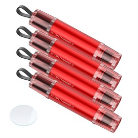 VisionSync Safe Hammer Car Window Breaker, 2 in 1 Car Window Breaker and Seat Belt Cutter, Multifunctional Auto Glass Breaker, Car Hammer Seatbelt Cutter Emergency Escape Tool(4 Pack, Red)