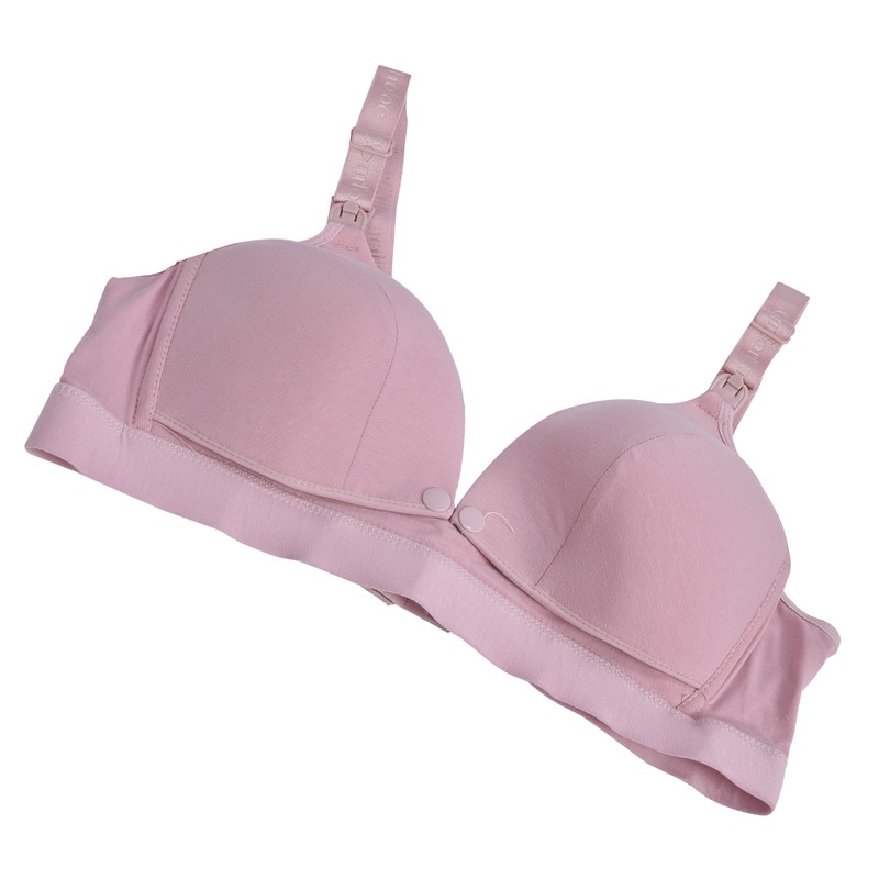 Women Nursing Bra Soft Front Closure Design Breastfeeding Maternity Wireless
