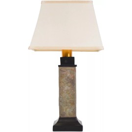 Torch Light ~ Slate Wireless Table Lamp 23''  ~  Indoor Outdoor  # ST913B