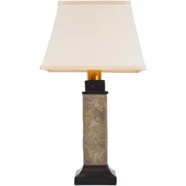 Torch Light ~ Slate Wireless Table Lamp 23''  ~  Indoor Outdoor  # ST913B