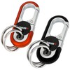 Pack of 2 Keyring Carabiner, Car Key Ring with 4