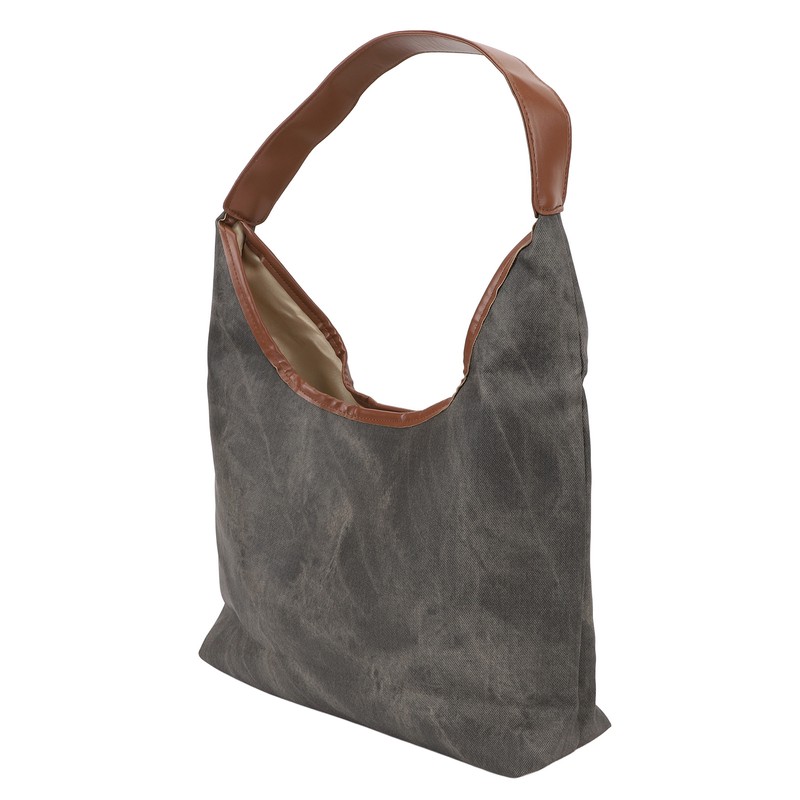 Shoulder Bag for Women Soft PU Leather Minimalistic Top Handle