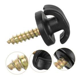 PACKOVE 8pcs Car Trunk Hooks Adjustable Cargo Net Hooks for Luggage for Secure Storage Easy Install for SUV and Trucks