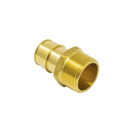 Libra Supply 1-1/2 inch Expansion PEX A Copper Male Adapter, 1-1/2'' PEX A x MIP, (Click in for more size options), 1-1/2-inch Pipe Fitting Plumbing Supply