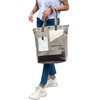 Mona B. Recycled Upcycled Tahoe Tote and Atlas Crossbody Canvas