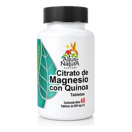 Citrato De Magnesio Suplemento Alimenticio 60 Tab. De 650 Mg