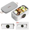 Yolispa Portable Electric Lunch Box, 45W 1L Cordless Heated Lunch