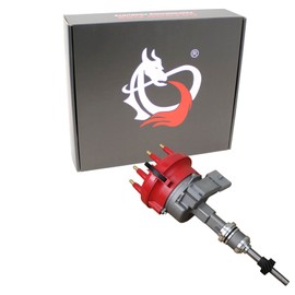 Dragon Fire High Performance Race Series Electronic Ignition Distributor Compatible with Ford Lincoln Mercury 1985-1993 5.0L V8 Steel Gear OEM Fit D27AA-DF