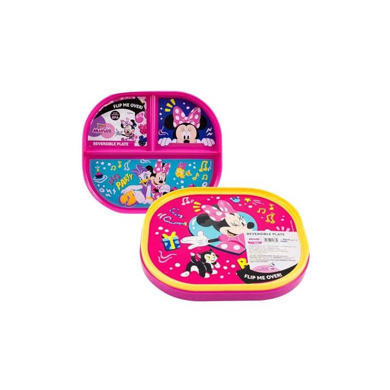 Show-Offs Reversible Character BPA Free Plate - 8 x 7