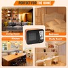 Comfort Zone Space Heaters for Indoor Use, Portable Heater, Fast