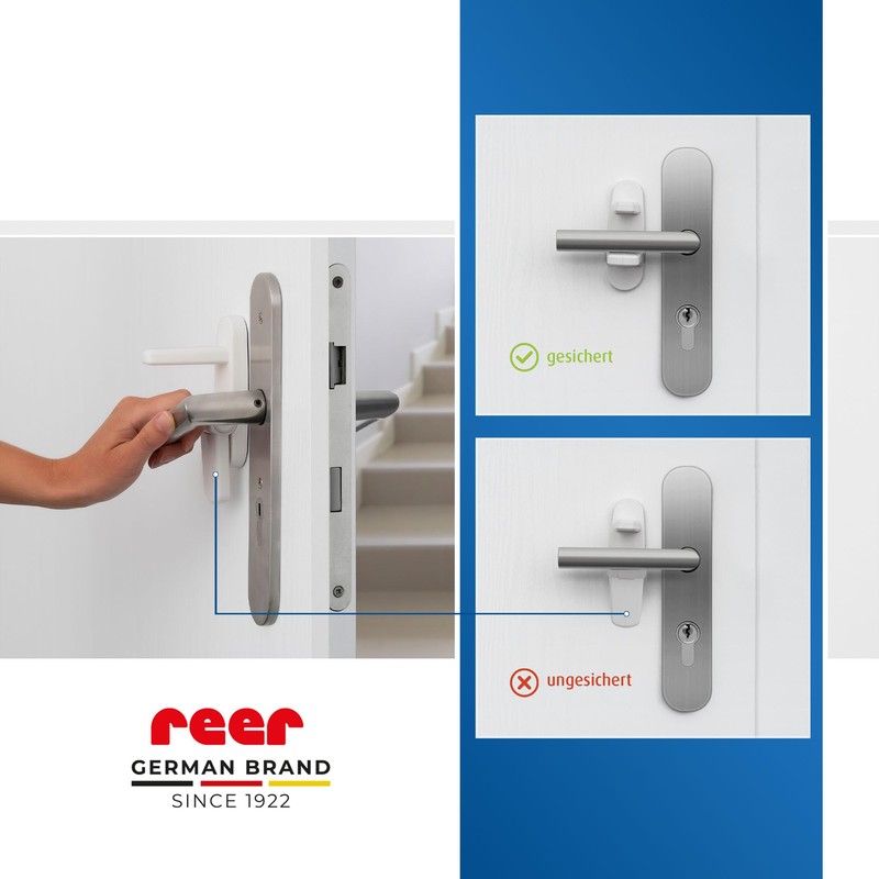 reer Door Handle Stop, Child Lock for Home and Entrance